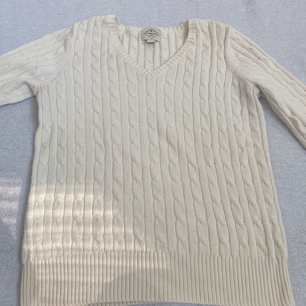 White sweater